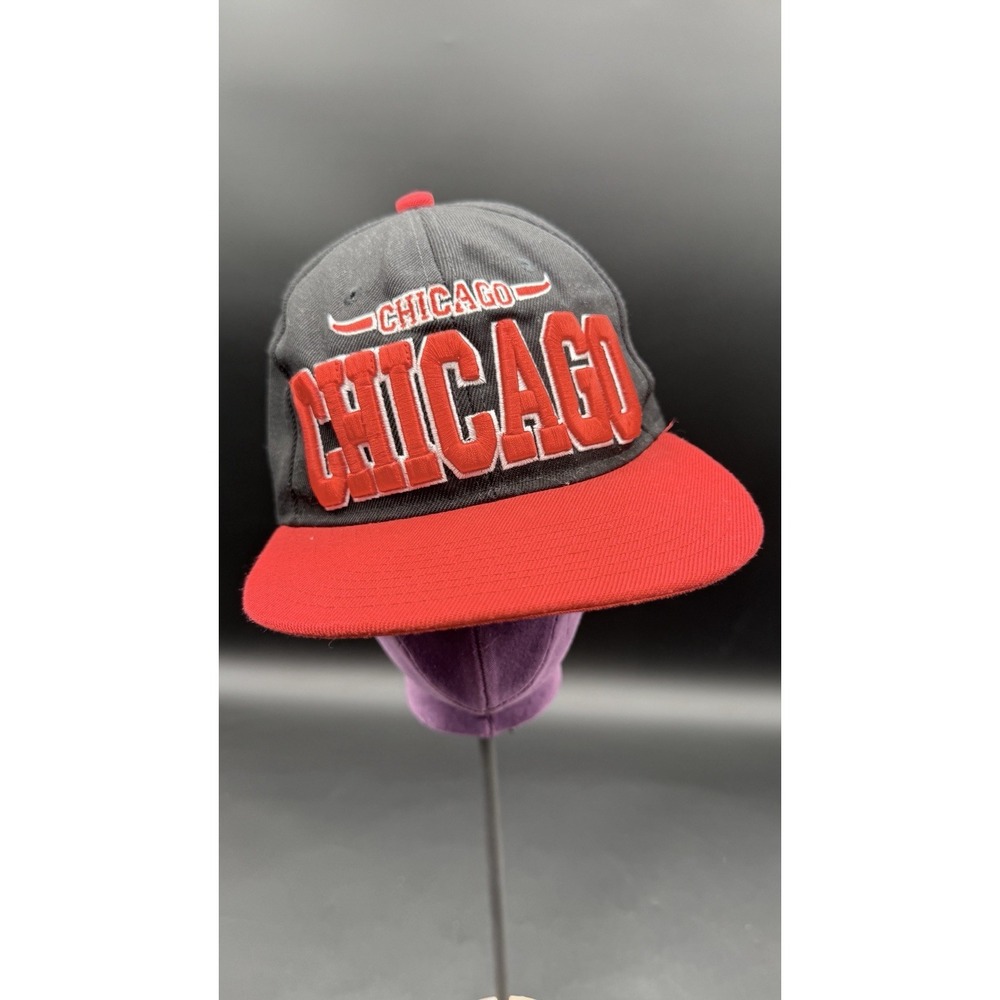 Chicago Bulls Snapback Sexy City Chicago Mens Red Adjustable Hat Cap Baseball